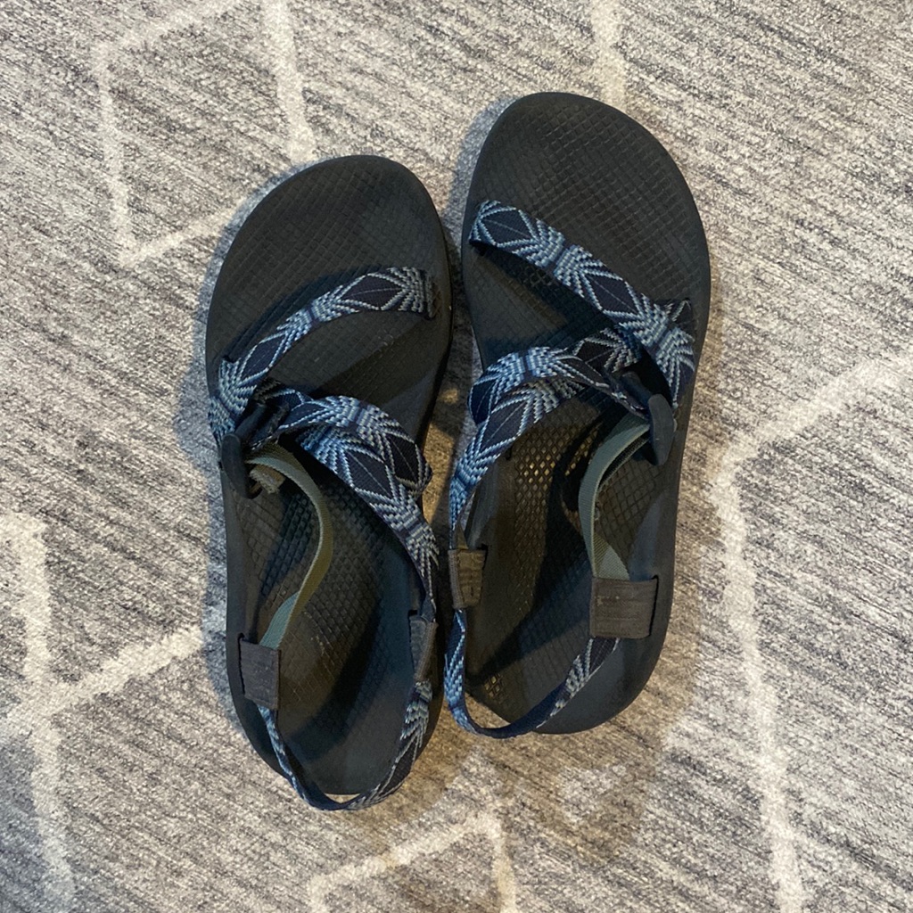 Blue Pattern Chacos